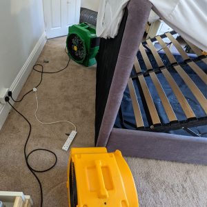 Bed Bug Heat Treatment setup
